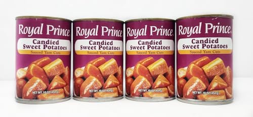 4 pack of Candied Sweet Potatoes - Sauced Yam cuts