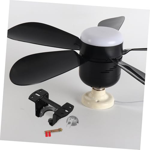 Soporte para ventilador de techo de comedor con gancho 4