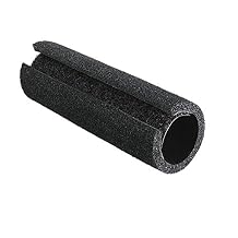 Grip-Tek Foam Tubing Grip Wrap, Medium NPVC Foam Insulation Tube Covers 0.75-Inch to 1.062-Inch Diameter, 4.25-Inch Length, Great for Gym Equipment, Lawn Equipment, Walkers, and More, Pack of 2