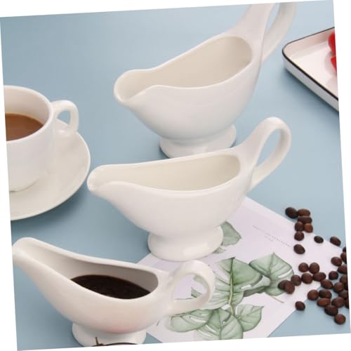 VALICLUD 2 pezzi Gravy Boats in Resistente e Freddo Contenitori per Salse e Condimenti per Cucina e Tavola Facili da e Feste - immagine 3