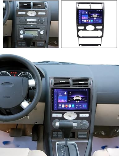 Reproductor MP5 para coche Android 12.0 Ford Mondeo 2000-2007 con GPS, Carplay y DSP 2