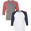Grey/ Lt Red Trb + White/ Navy