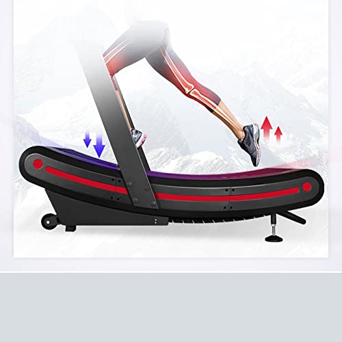 Image of Treadmill Walking Fitness Equipment Non-Power Arc Treadmill Commercial Gym Walking Machine Non-Assisted Household Type