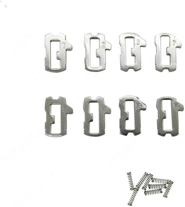 Car Lock Reed HU66 Plate for A-U-D-I for VW for Volkswagen Plate Internal Tooth Key for VW Lock Repair Kits 25set/200pcs
