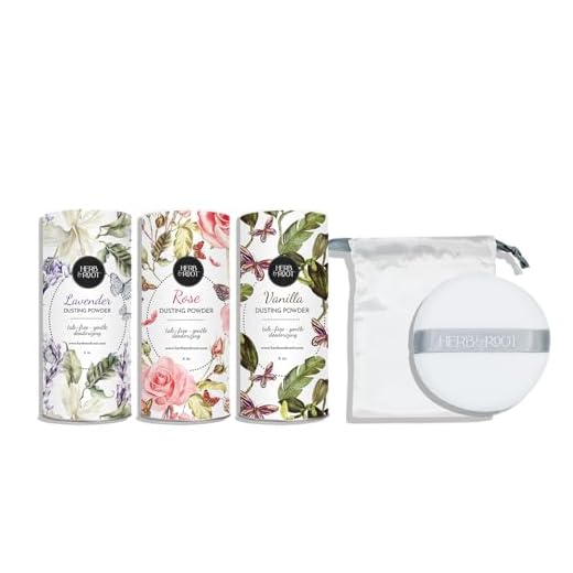 Organic Talc-Free Body Powder Set