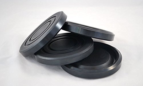 Lift Pads for Globe, Round Rubber Pad (5 1/2" x 3/4")