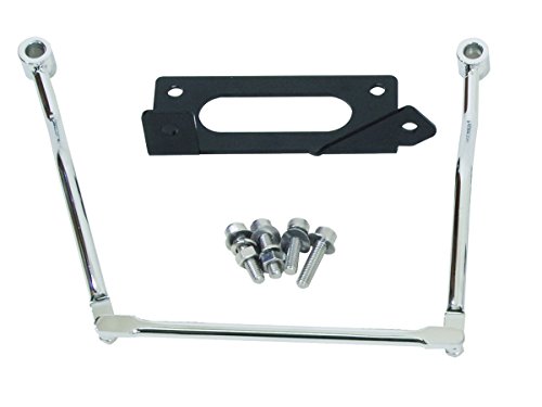 ワールドウォーク ゼファーシリーズ用サドルバッグサポート 左 メッキ wca-zml