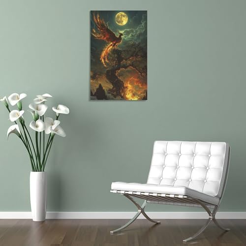 Impression sur Toile Phénix Premium Châssis Résistant et Finitions Soignées - 5