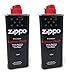 Lot de 2 x Zippo Essence à Briquet 125ml