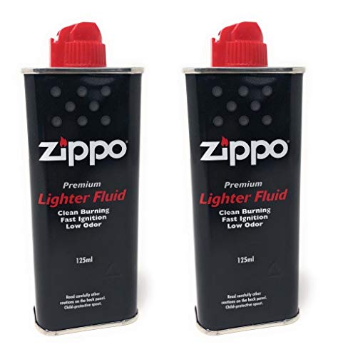 Lot de 2 x Zippo Essence à Briquet 125ml