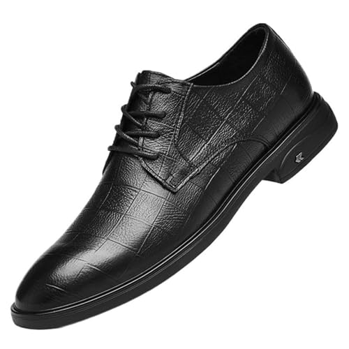 Men’s Comfort Dress Shoes for Men, Lace-up Business Casual Office Work Wedding Tuxedo Shoes