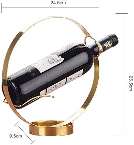 Estante para botellas de vino de hierro forjado HASMI miniatura 3