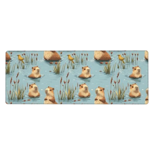 Tapis de souris pour ordinateur portable anti-glisse motif animal