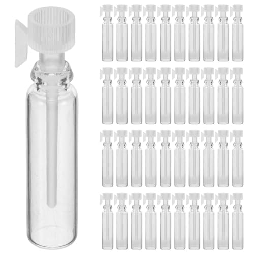 100個 ミスト グラス 香水 ボトル セット 1Ml ミニ 空 詰め替え可能 クリア グラス 香水 スポイト チューブ メイクアップ 容器 用途 旅行 パーティー 透明