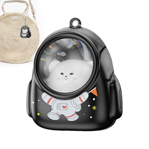 Genérico Llaveros iluminados para niños,Llaveros iluminados | Llavero Animal en Mochila con Luz - colgante para llaves de coche, carteras para mujer, llavero con luz LED