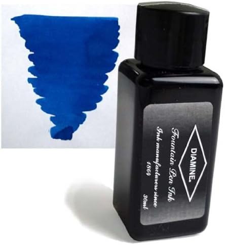 Diamine Refills Kensington Blue 30mL Bottled Ink - DM-3058