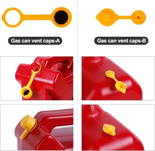 image for Qilinba Gas Can Spout Replacement Kit, 5 Pack Upgraded Flexible Nozzle