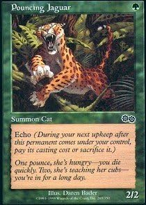 Magic The Gathering - Jaguar que salta - La saga de Urza