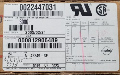 (1 PC) 002244-7031 Compatible with MOLEX