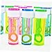 KONTONTY 7pcs Bubble Wands with Bubble for Outdoor Fun Easy to Use for Parties and Compact Design for All Occasions Random Color
