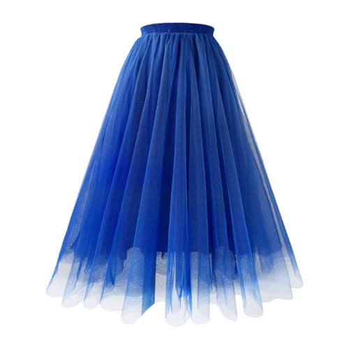 Jupe en maille longue plissée pour un carnaval réussi en robe de tulle léger moderne