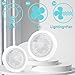 E27 Silent Fan Ceiling Light 2-in-1 Energy-efficient Cooling Fixture Stylish Versatile Lamp for Study and Dining Areas Easy Tool- Installation