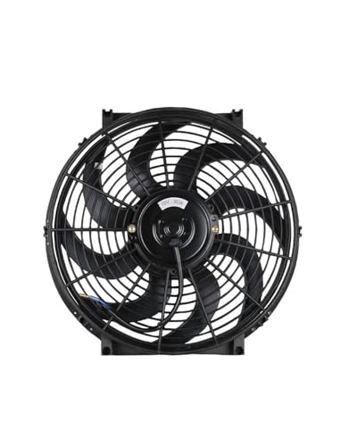 Motor Eléctrico Ventilador Refrigeración Ventilador De Refrigeración Del Radiador Del Motor Del Coche Eléctrico De Alta Potencia De 14' 90w 12V