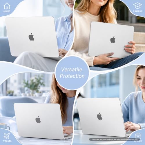 Image of MOSISO Compatible with MacBook Air 13 inch Case M5 2026 M4 M3 M2 2025-2022