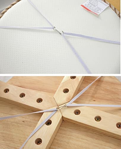 Cojines de silla antideslizantes de 40 cm cómodos y duraderos para taburete comedor 6