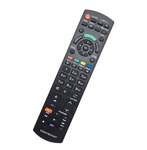 AULCMEET N2QAYB000487 Replaced Remote for Panasonic N2QAYB000490 N2QAYB000354 N2QAYB000239 TH-42LRG20E TX-LF37S20 TX-L19E3B TX-L19E3E TX-L22X20L TX-L32C20E TX-L32C20EA TX-L32C20ES TX-L32C20ESA - Image 2