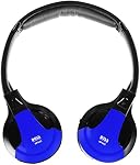 BOSS Audio Systems HP34C Dual Channel Foldable Wireless Headphone, Interchangeable Color Accent Caps