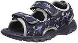 Verstellbar Joules Baby-Jungen Rockwell Sandale mit Klettverschluss, Marineblau Limettenhai, 31 EU