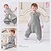 HOMEAL Toddler Sleep Sack with Legs, Wearable Blanket Baby, Sleep Sack 12-24 Months
