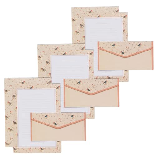 Papier à lettre ligné haut de gamme et enveloppes assorties pour écrire vos correspondances