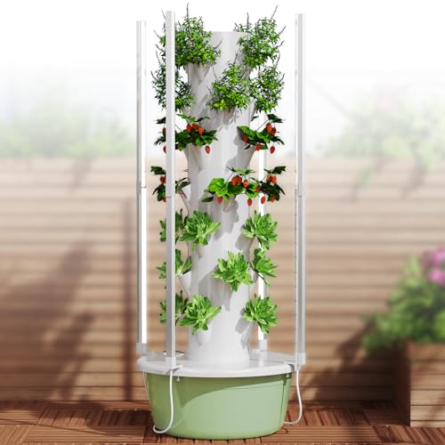 BAOSHISHAN Hydroponic Tower Growing System, 7-Layer...
