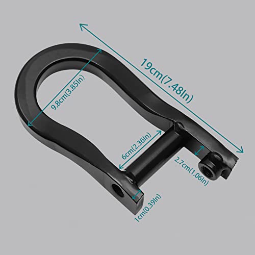 Hqpasfy Front Bumper Tow Hooks 2Pcs Black Compatible With 2008-2018 Chevy Silverado 1500, Gmc Sierra 1500| 2019 Chevy Silverado 1500 Ld, Gmc Sierra 1500 Limited Replaces# 84072463 #TOP3