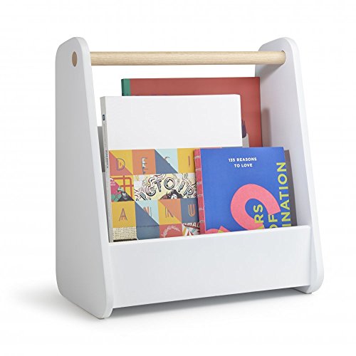 Umbra Gazette Magazine Rack, White