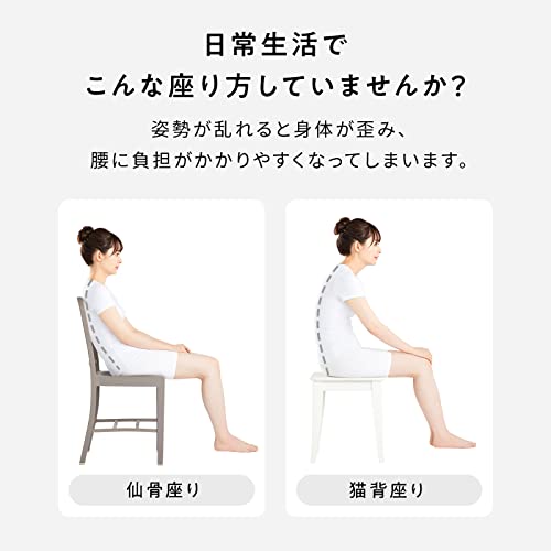 Style スタイル ナチュラル/Style Natural ガイドブック付き 骨盤サポートチェア 座椅子 AM-EO-14A の商品画像 7