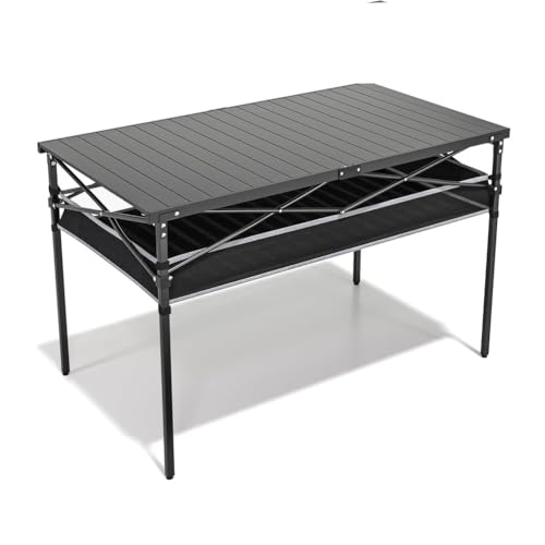 Table de camping pliante portable : la solution contre l'encombrement en pique-nique