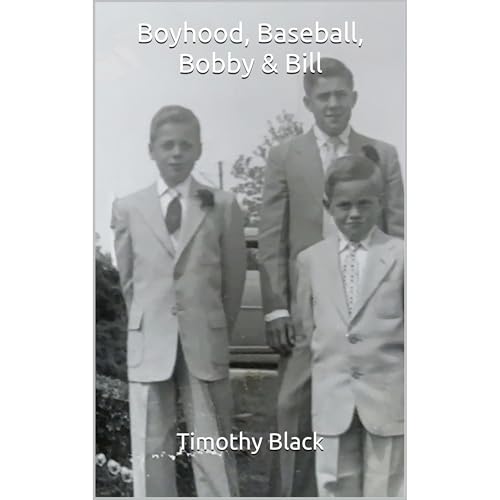 Boyhood, Baseball, Bobby & Bill Audiolibro Por Tim Black arte de portada