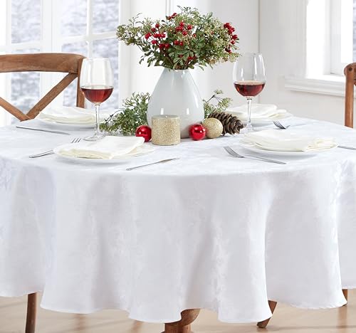 Servilletas de Tela Navideñas Newbridge, Set de 4, Blancas miniatura 3