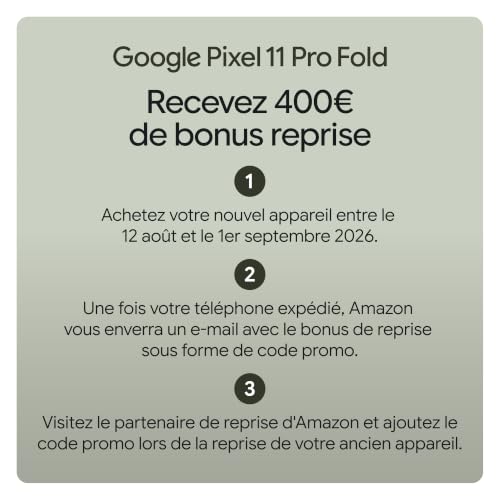 Pixel 11 Pro Fold 6.73 OLED 5G Double SIM - vue 8