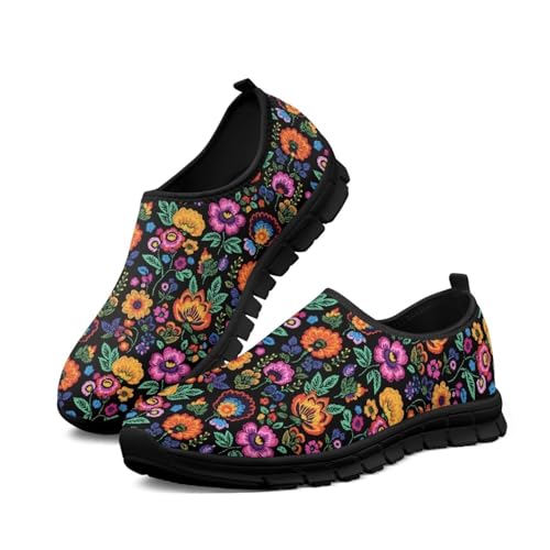 Image of Womens Slip On Walking Shoes Non Slip Loafer Breathable Holiday Travel Shoe Lightweight Casual Low Top Sneakers SizeUS 5.5-11.5