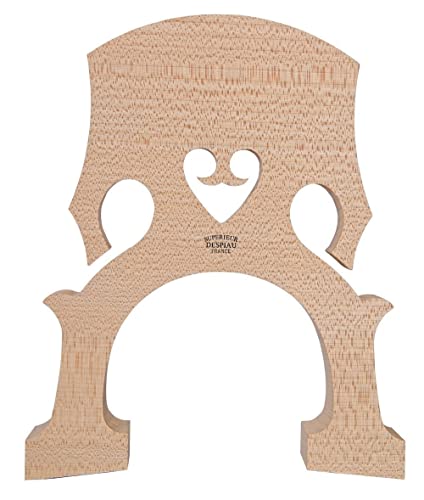 Despiau Basssteg Superieur 1/4 pied 130 chevalet de contrebasse en bois de lutherie
