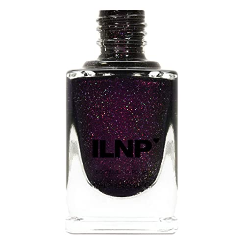 Image of ILNP Mon Amour - Dark Purple Holographic Nail Polish