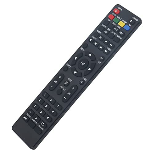 VINABTY Nouveau Télécommande de Remplacement pour AKAI LCD/LED LCD TV ATE-48N1104K ATE-55N1104K ATE-55D1044K Remote Controller pour Linsar LED LCD HDTV TV...