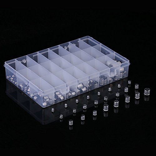 Ensemble de condensateurs GLOGLOW pour rénovation électronique et circuits imprimés
