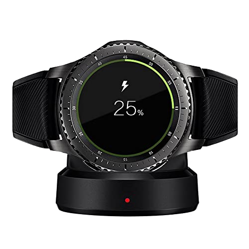 Wireless Caricatore per Samsung Gear S2/S3/Gear Sport Magnetico Caricabatterie Ricarica Docking Stazione USB Cavo Carica Portatile Caricatore per Samsung Gear S3/Gear Sport Smartwatch