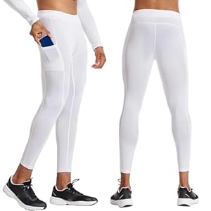 Men’s Activewear Leggings Skinny Stretchy Yoga Sweatpants Moisture Wicking Thermal Base Layers Trousers Gym Sport Running Workout Athletic Training Pants Compression Tights