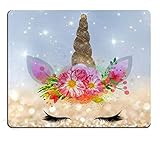 Unicorn Gift, Personalized Mouse Pad, Coworker Gift, Personalized Gift, Unicorn Mouse Pad, Gift for Women
